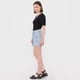 thumbnail image 4 of Skort Mujer Denim Azul Claro Corona, 4 of 5