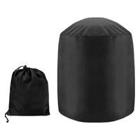 Ioensy - Cubierta Redonda Para Parrilla De Barbacoa, Plegable, Resistente A La Intemperie, Para Picnic, Barbacoa Interior, Pequeña