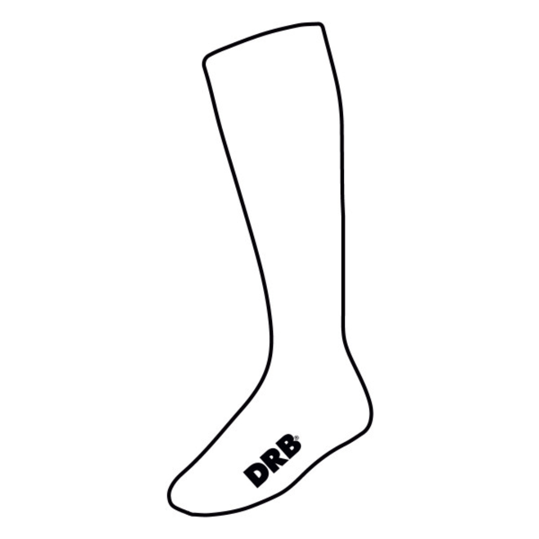 Calcetas Largas Sportcom Infantil Liso Blanco | 2.20.07 - Talla 00