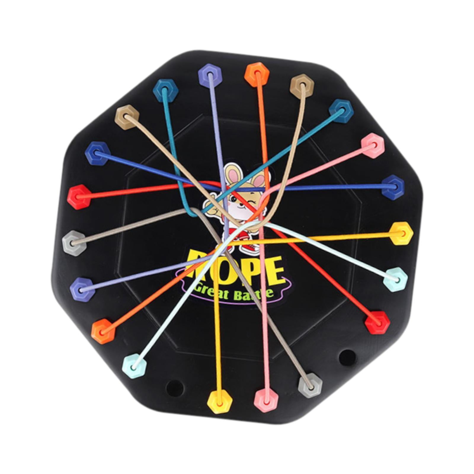 Magideal - Juguete De Cuerda Para Desenredar, Nudos De Cuerda Para Niños, Desarrollo De Inteligencia, Rompecabezas De Cuerda, Juguete De Desafío, Rompecabezas De