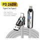 thumbnail image 4 of 1.2m Usb Cable De Carga Súper Rápida 4 En 1 De 240 W Negro, 4 of 7