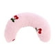 thumbnail image 1 of Almohada Para El Cuello Para Mascotas, Cojín De Medio Donut, Almohada Para Dormir Para Gatos, Gatitos, Perros Pequeños, Color Rosa, 1 of 5