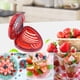 thumbnail image 4 of 1pc Stainless Steel Strawberry Slicer, Fruit Divider Tool, Kitchen Utensil, 4 of 4