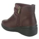 thumbnail image 4 of Botin Chalada Mujer Curve-5 Burdeo Casual, 4 of 7