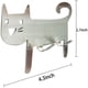thumbnail image 2 of 2pcs Self-Adhesive Cat-Shaped Wall Hooks - Perfect for Office Hanging & Decoration!, 2 of 5