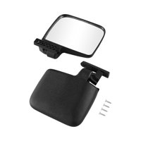 Magideal - 2 Piezas De Repuesto Para Espejo Lateral De Carrito De Golf, Fácil Instalación, Piezas De Reparación Universales, Conjunto De Repuesto, Rotación Plega