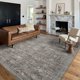 thumbnail image 1 of Alfombra Area Rugxara, vintage, retro, bohemio, 150 x 210 cm, gris, lavable, 1 of 8