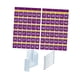 thumbnail image 3 of Bolsa De Almacenamiento Multiusos Para Cuadros De Bolsillo Para El Aula, Para Armario De Dormitorio, 72 Bolsillos, Color Violeta, 3 of 3