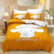 thumbnail image 1 of Cartoon 3 Piece Bedding Set CIN-namoroll Anime Comforter Set Cute Duvet Cover Sets Super Soft Girls Bedding Set Kids Bedroom Gifts, 1 of 5