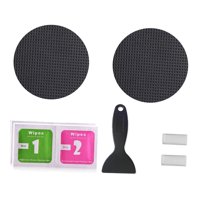 Magideal - Parches De Reparación De Trampolín Grandes, Resistentes Al Agua, Reparación De Agujeros De 4 Pulgadas Para Colchones De Trampolín, Fijadores De Juguet 2 Piezas