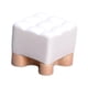 thumbnail image 5 of Modelo De Taburete De Casa De Mu?ecas, Escritorio De Casa De Mu?ecas En Miniatura Para Estudio, Silla Peque?a De Color Caqui, 5 of 5
