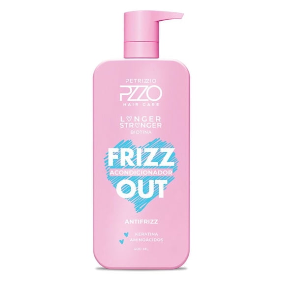 Acondicionador Pzzo Hair Care Antifrizz Frizz Out, 400 ml