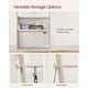 thumbnail image 4 of Escalera de madera Shelf VASAGLE de 5 niveles, 54 x 165 cm, color blanco crema, 4 of 7
