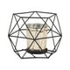 thumbnail image 3 of Portavelas Tealight Vela Votiva Copa De Vela Candelero Hogar Sala De Estar Estrella De Oro Negro, 3 of 3