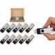 thumbnail image 1 of Unidad flash USB TOPESEL, lápiz de memoria USB 2.0 de 8 GB, paquete de 10, 1 of 3