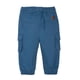 thumbnail image 2 of Pantalón Bebé Niño Gabardina Jogger Cargo Azul, 2 of 3