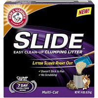 Arena Para Gatos Arm & Hammer Slide Multicat Clumping, 6,35 Kg (Paquete De 2)