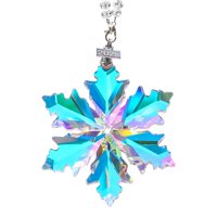 Xusx111 - Edición Anual Ornamento De Copo De Nieve De Navidad,Ornamentos De Cristal De Navidad 2025,Ornamento De Cristal Para Árbol De Navidad,Hermosos Ornamentos Para Mujeres Niñas,,