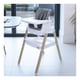 thumbnail image 3 of Silla de comer Evolutiva Nova Blanca y Roble, 3 of 7