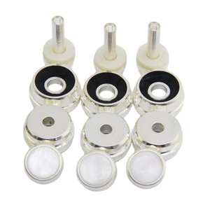 Magideal - Kits De Reparación De Trompeta, Tapa De Válvula De Trompeta, Accesorios De Trompeta Portátiles Profesionales De Metal, Biela, Reparación De Trompeta Y