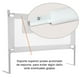 thumbnail image 4 of Baranda para cama seguridad lateral Blanca, 4 of 6