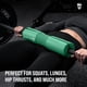 thumbnail image 3 of Almohadilla para sentadillas con barra Gymreapers, soporte para cadera y cuello, color menta, 3 of 7