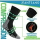thumbnail image 3 of Calcetas 70% Lana Merino Ski Snowboard, Invierno Senderismo negro L, 3 of 3
