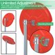 thumbnail image 5 of Espejo de seguridad RELIANCER 61 cm convexo para exteriores, 5 of 9