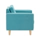 thumbnail image 5 of Sofa Retro 1c Felpa 05 Turquesa, 5 of 6