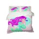thumbnail image 1 of Mermaid Princess On Water Quilt Duvet Cover Set Pillow case Print3-Piece Bedding Set (1 Duvet Cover + 2 Pillow Shams), 1 of 3