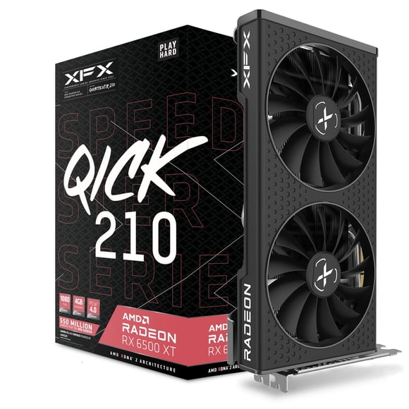Tarjeta gráfica XFX Speedster QICK210 Radeon RX 6500XT 4GB GDDR6