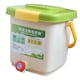 thumbnail image 5 of Contenedor de compost de mostrador de 12L, contenedor de caja de compost doméstico con tapa, de fermentación, cubo de compost, cubo de reciclaj, 5 of 5