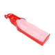 thumbnail image 1 of Bebedero Portatil Botella Agua Perros 550ml Plegable Paseo Rojo, 1 of 5