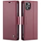 thumbnail image 1 of For IPhone 14 13 12 11 Pro Max XR XS Max Case With Card Holder,Wallet Case For Women Men With RFID Blocking, Durable Leather Kickstand Shockproof Case, 1 of 3