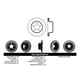 thumbnail image 2 of Disco Freno para auto Jeep Grand Cherokee 1993-1998 Delantero, 2 of 2