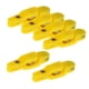 thumbnail image 1 of Clip de liberación rápida de 6 piezas para peso, tablero de cepillado, cometa, amarillo de alta tensión, 1 of 5