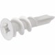 thumbnail image 1 of Cabezal acanalado de nailon Drywall Anchors Hillman de 3,8 cm, paquete de 100, 1 of 1