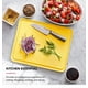 thumbnail image 3 of Tabla de cortar KitchenAid 28x36 cm color mantequilla apta para lavavajillas, 3 of 6