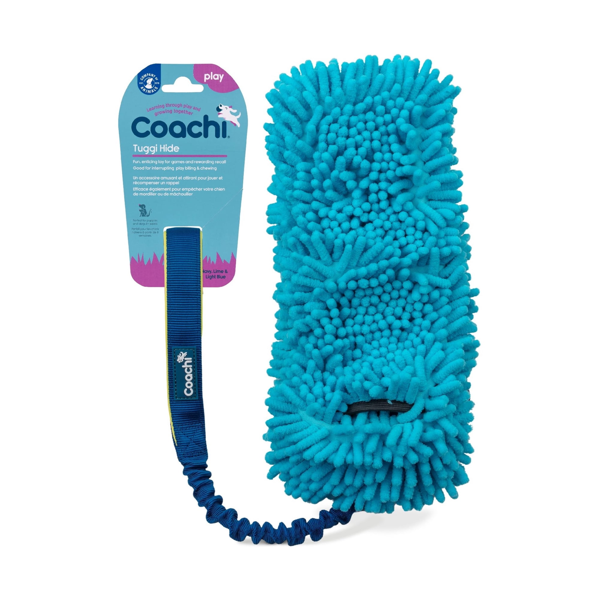 Juguete Interactivo Para Perros Coachi Tuggi Hide Para Tira Y Afloja