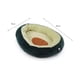 thumbnail image 4 of Cama Para Mascota Perro Gato Ultrasuave Palta Lover 45x60cm, 4 of 6