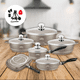 thumbnail image 3 of Set Bateria de Cocina 23 piezas Ceramica Granito, 3 of 4