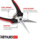 thumbnail image 4 of Tijeras de poda Kimura 20 cm Pro con hojas de acero alto carbono, 4 of 7
