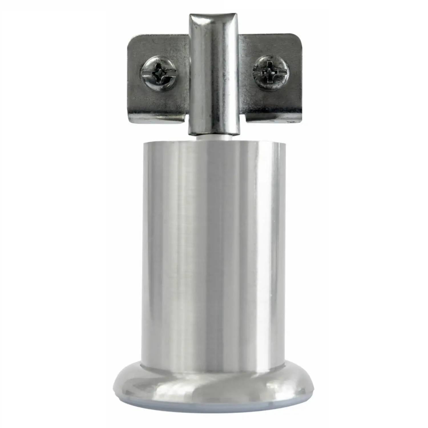 Genérico - Pata Para Cama Metálica Vástago 1.2 Cm + Soporte Para Patas Y Ruedas