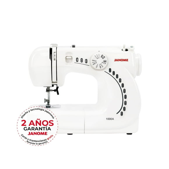 Máquina de Coser mecánica 1000A Blanco