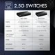 thumbnail image 5 of Switch TRENDnet TEG-S381 de 8 puertos, 2,5 Gb, RJ45, 40 Gbps de capacidad, 5 of 8
