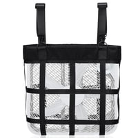 Xusx111 - Caja Ajustable-Ventilador-Soporte Para Caballo Stall, Fresco Cobertura De Toda La Casa, Cabe 20X20 ""Ventiladores, Negro, Grande (Negro)