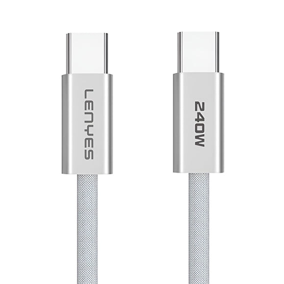 Cable USB-C a USB-C Lenyes LC550 240W Carga Rápida 1m