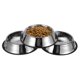 thumbnail image 1 of Cuenco para Perros de Acero Inoxidable Uxcell, Cuenco para Comida y Agua con Base de Silicona Antideslizante, 1 of 7