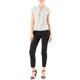 thumbnail image 2 of INSPIRE CHIC Blusa de Mujer para Regreso a Clases Lunares Lazo Cuello Volantes Manga Corta para Trabajar XL Blanco, 2 of 8