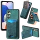 thumbnail image 1 of Funda Billetera con Soporte para Samsung Galaxy A14 Protector Delgado Verde, 1 of 6